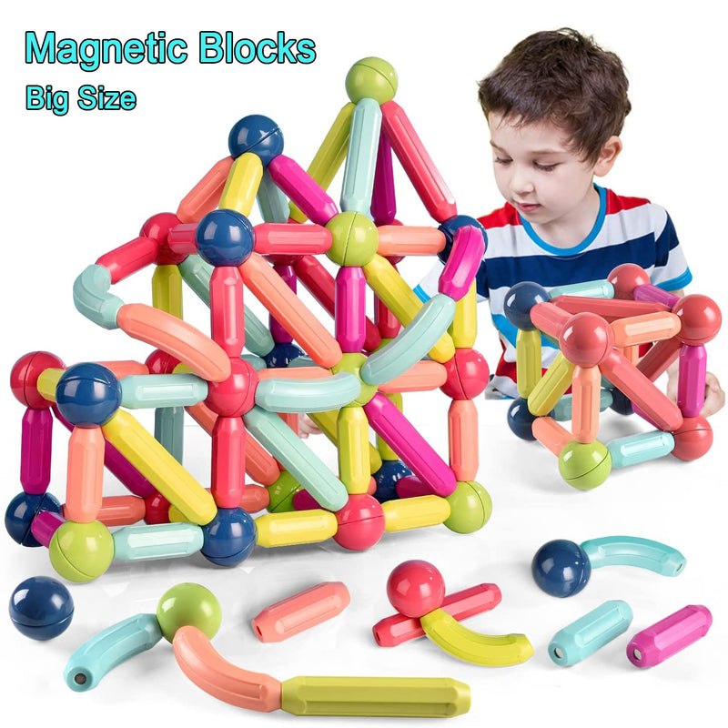 Blocos de Construção Magnéticos Infantil